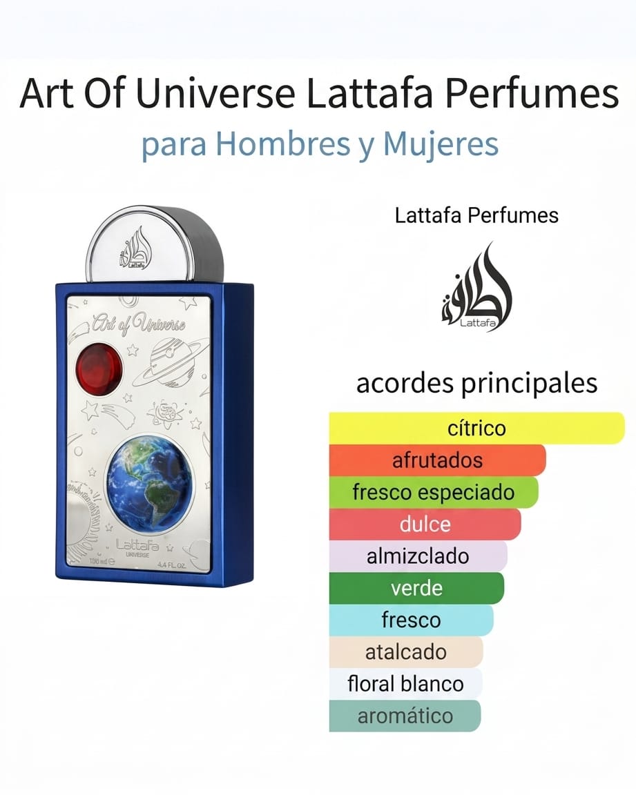 🧑🚀🎇PERFUME ART OF UNIVERSE 100ML LATTAFA🎇🧑🚀
