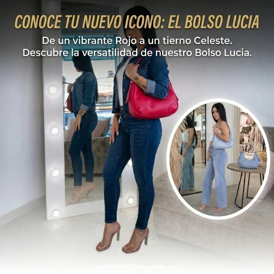 🤩BOLSO LUCIA,VERSÁTIL Y ELEGANTE 100% CUERO 👜