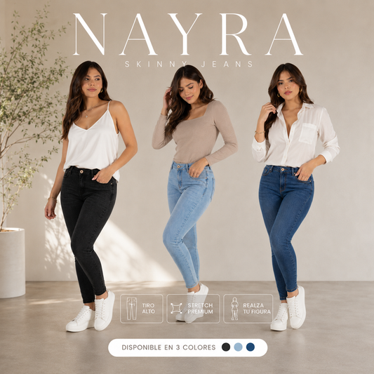 🍑🔥💋  SKINNY JEANS NAYRA DAMA 💋🔥🍑