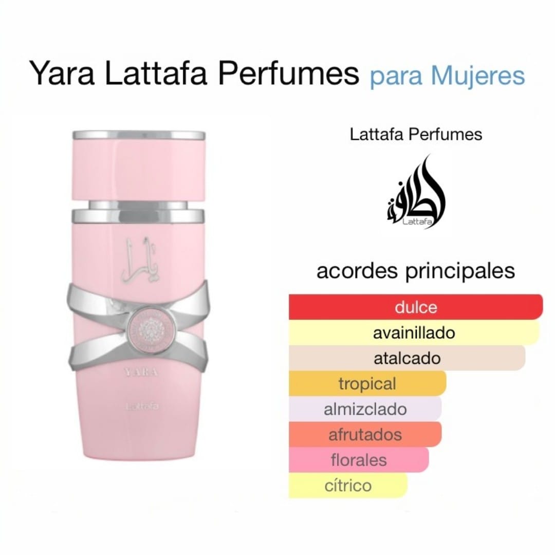 🔥🧖‍♀️ COMBO DE PERFUMES LATTAFA  YARA X4 – LUJO ÁRABE EN OFERTA 🧖‍♀️🔥