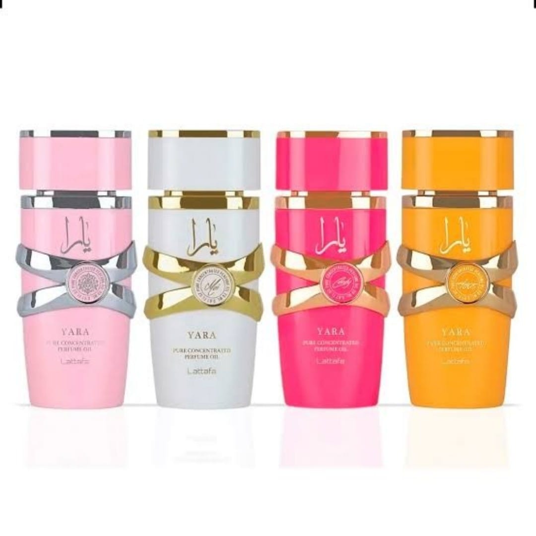 🔥🧖‍♀️ COMBO DE PERFUMES LATTAFA  YARA X4 – LUJO ÁRABE EN OFERTA 🧖‍♀️🔥