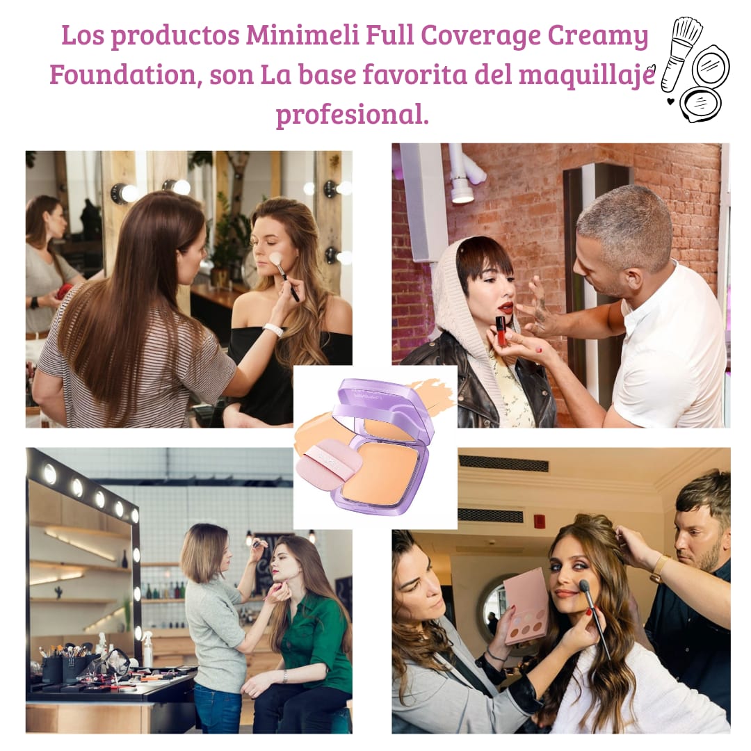 💥🥰BASE COREANA MINIMELI FULL COBERTURA 💫 A PRUEBA DE SUDOR Y AGUA 🥰💥