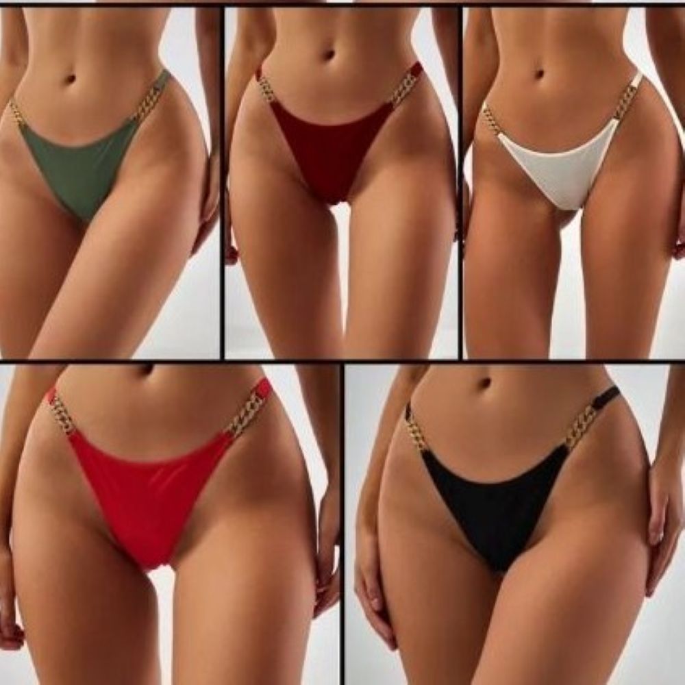 ✨💎 PANTY EN ENCAJE CON CADENA DORADA – COLECCIÓN PREMIUM 💎✨