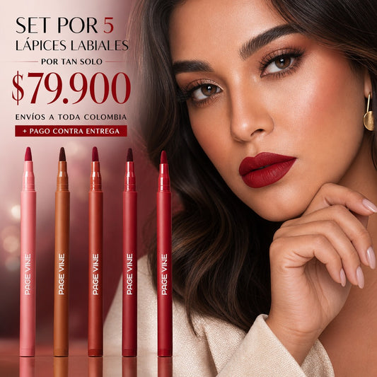 💄💋COLECCION LAPICES LABIALES PAGE VINE💄💋