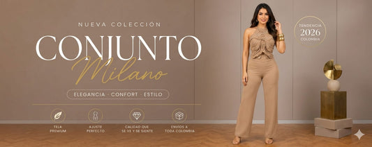 💋CONJUNTO MILANO™ - ELEGANCIA QUE ROBA MIRADAS💫 ELEGANCIA -CONFORT Y ESTILO💋